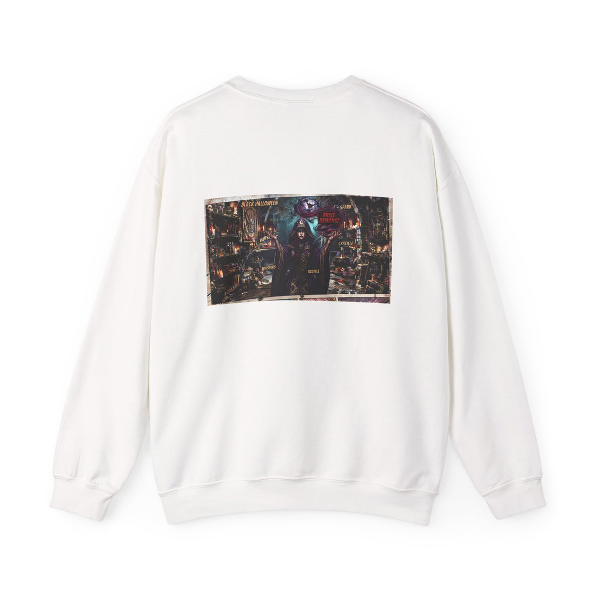 Witch's Power Comic Sweatshirt — Dark Sweatshirt