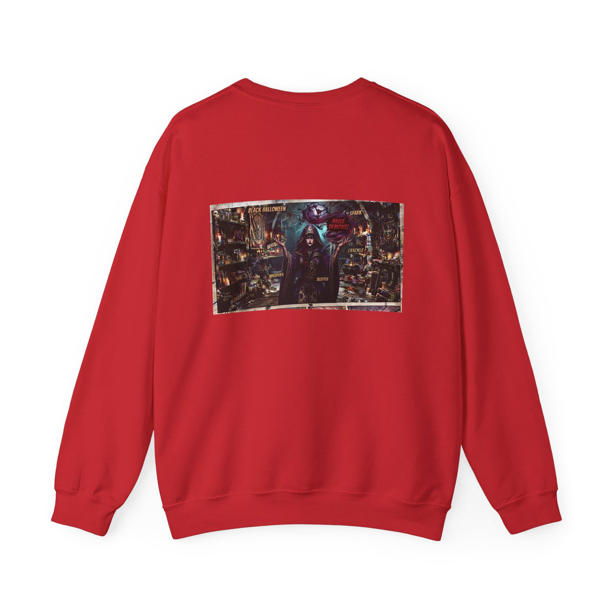 Witch's Power Comic Sweatshirt — Dark Sweatshirt