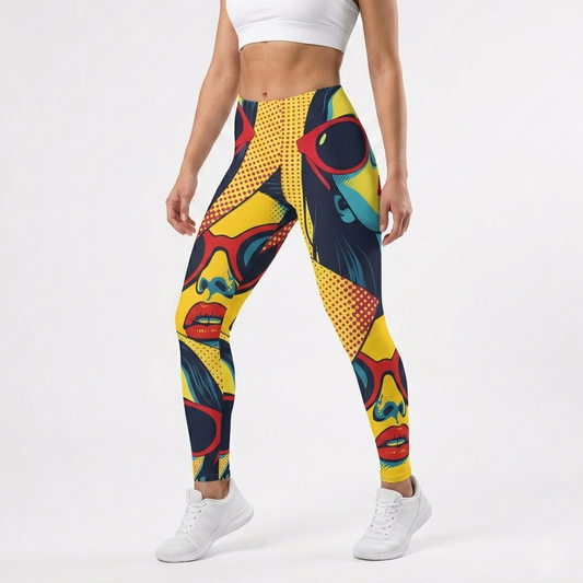 Colorful Pop Art Leggings