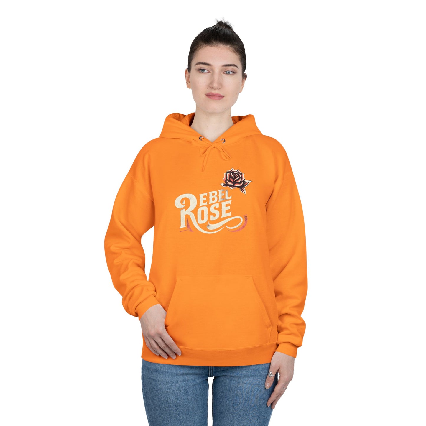 Rebel Rose Eco-Friendly Americana Hoodie.