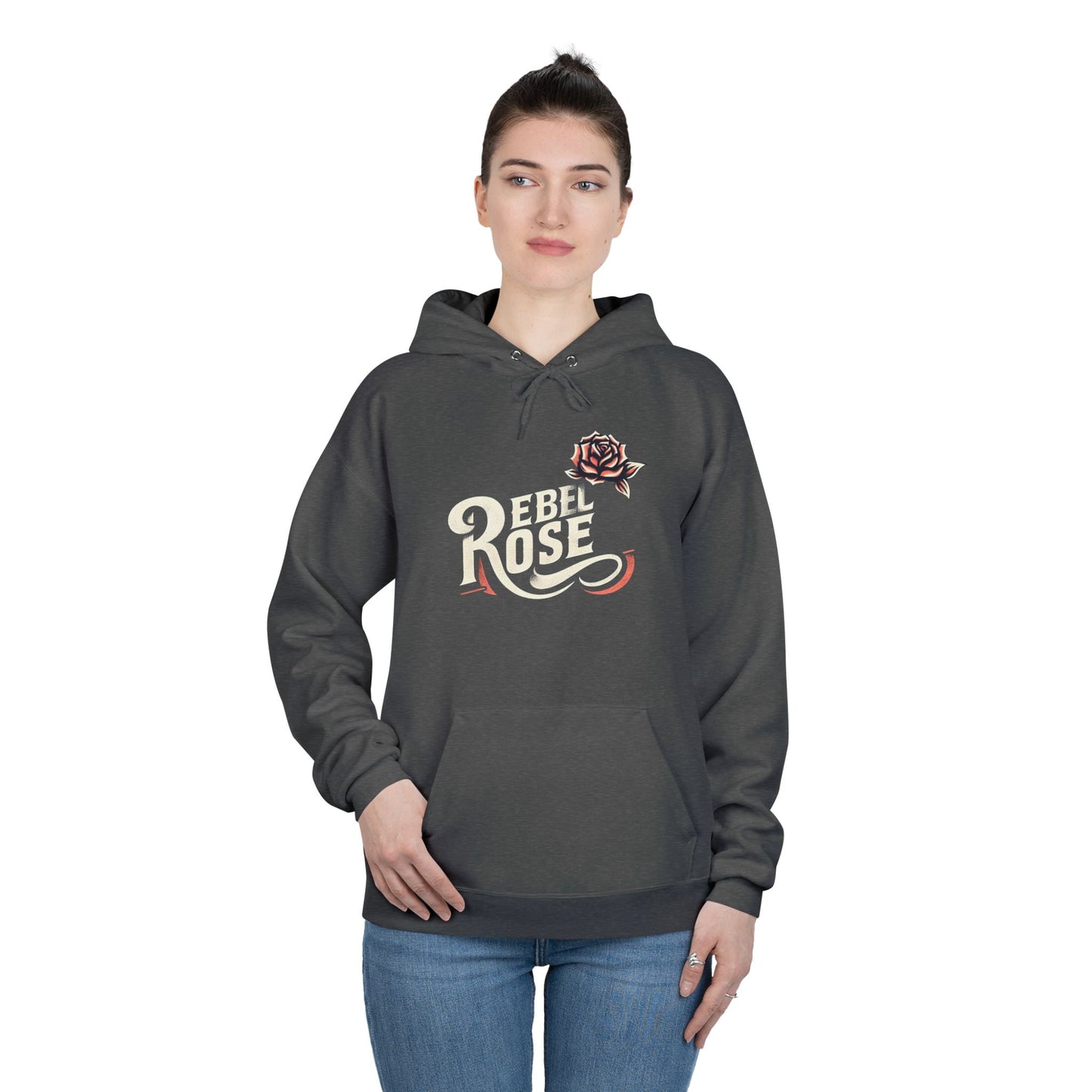 Rebel Rose Eco-Friendly Americana Hoodie.