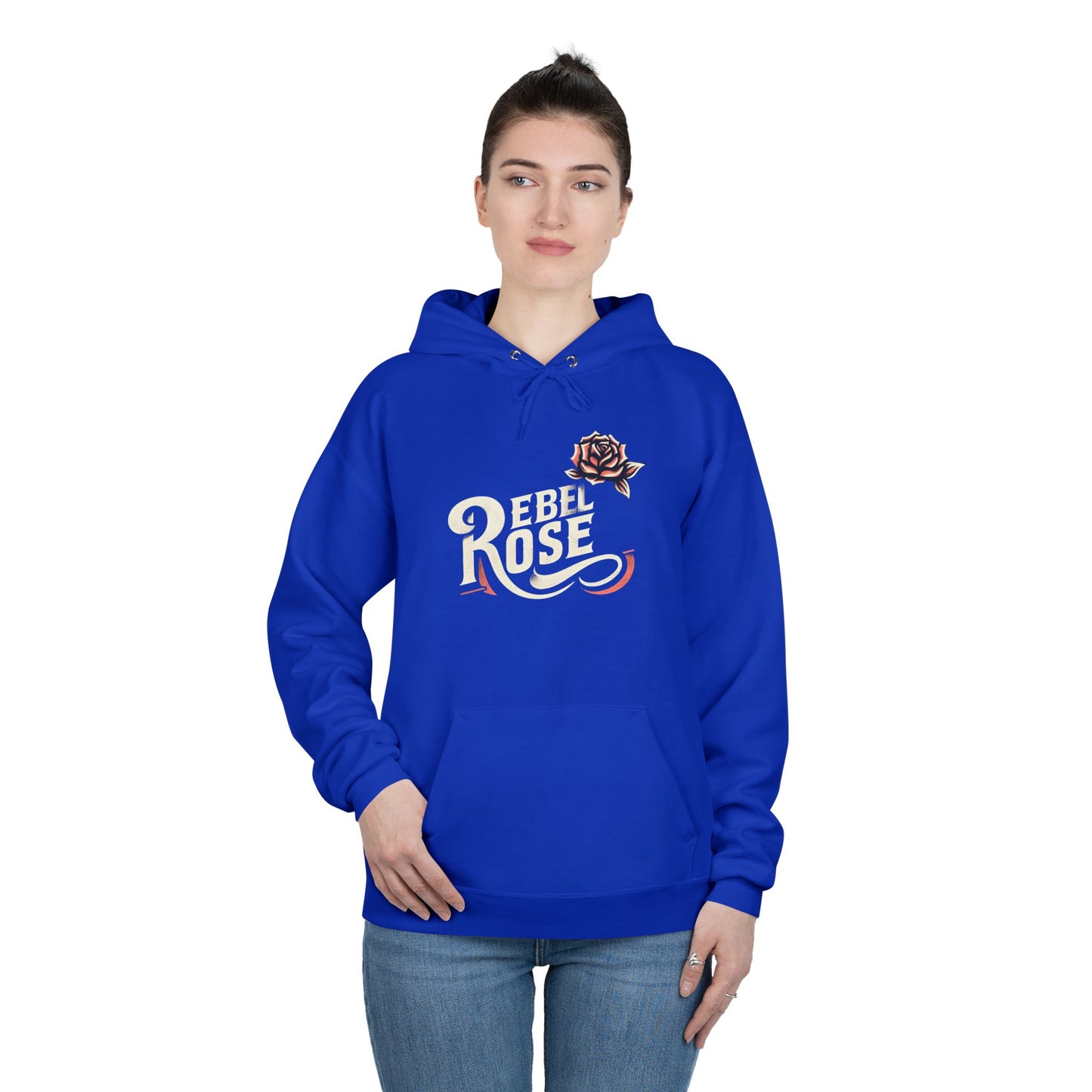 Rebel Rose Eco-Friendly Americana Hoodie.