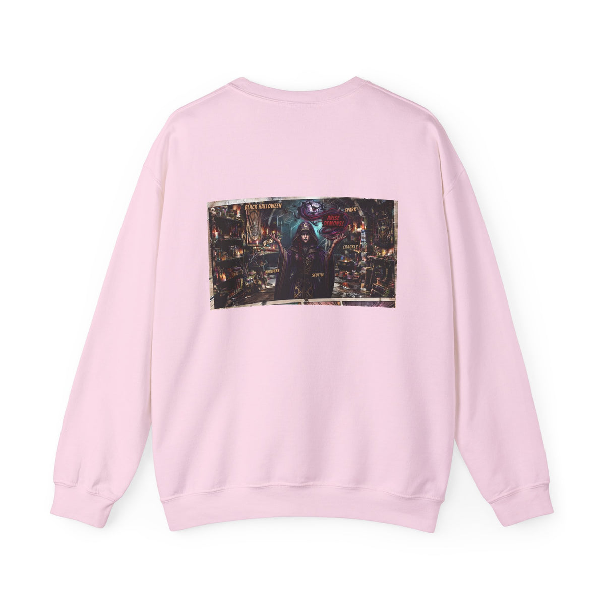 Witch's Power Comic Sweatshirt — Dark Sweatshirt