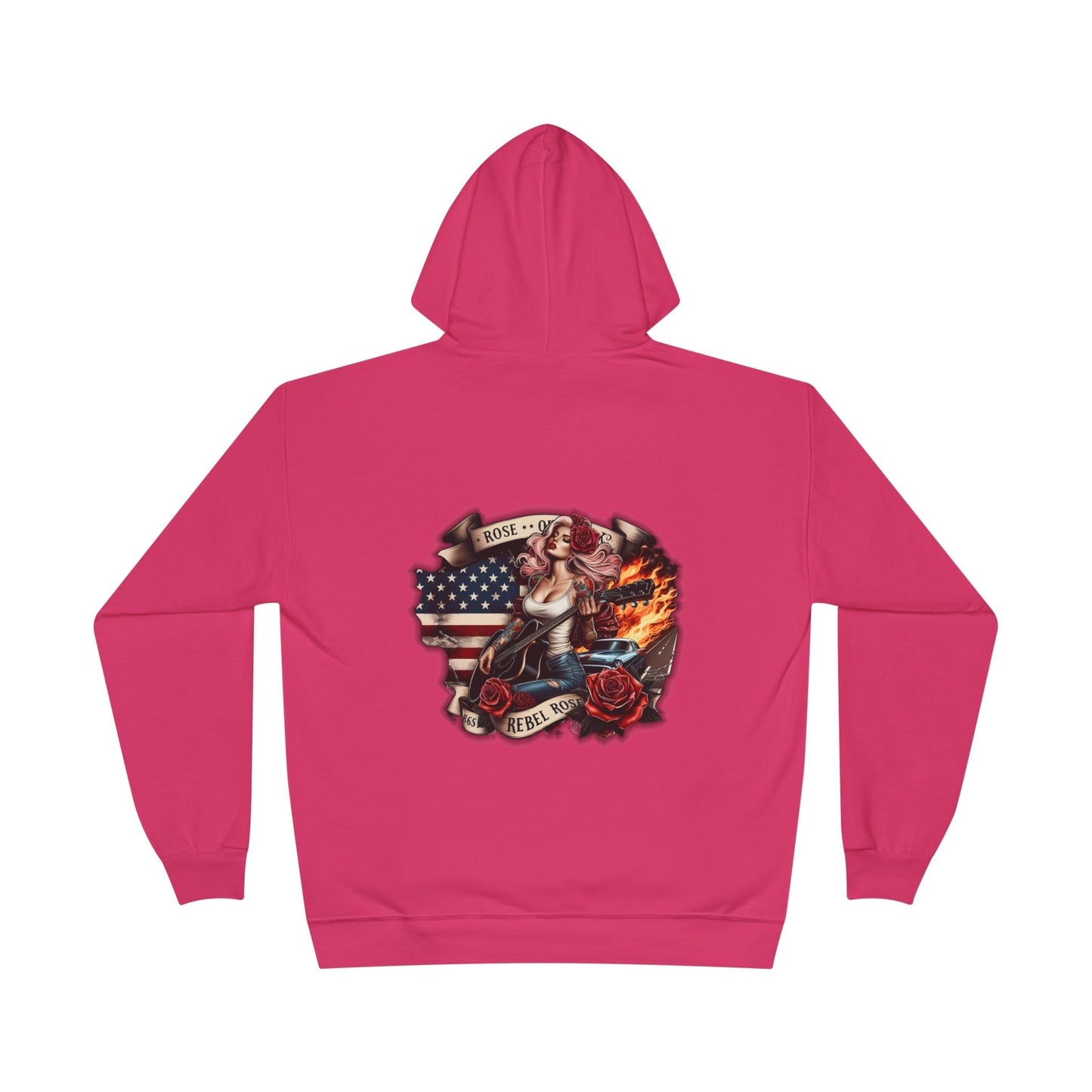Rebel Rose Eco-Friendly Americana Hoodie.