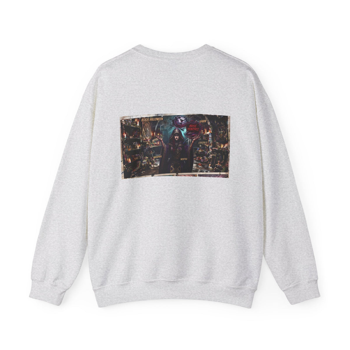 Witch's Power Comic Sweatshirt — Dark Sweatshirt